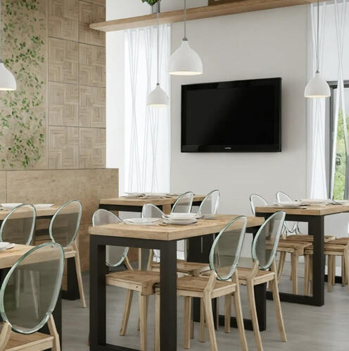 Projeto de interiores para restaurante japonês, interior de São Paulo